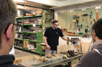 Traditionelle Schreinerkunst im MAKERSPACE