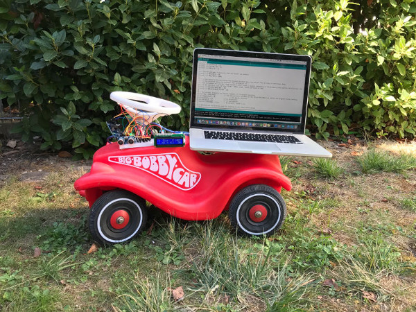 Bobbycar Einparlhilfe Arduino Workshop