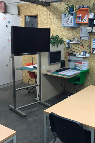 Kreativbereich im MAKERSPACE